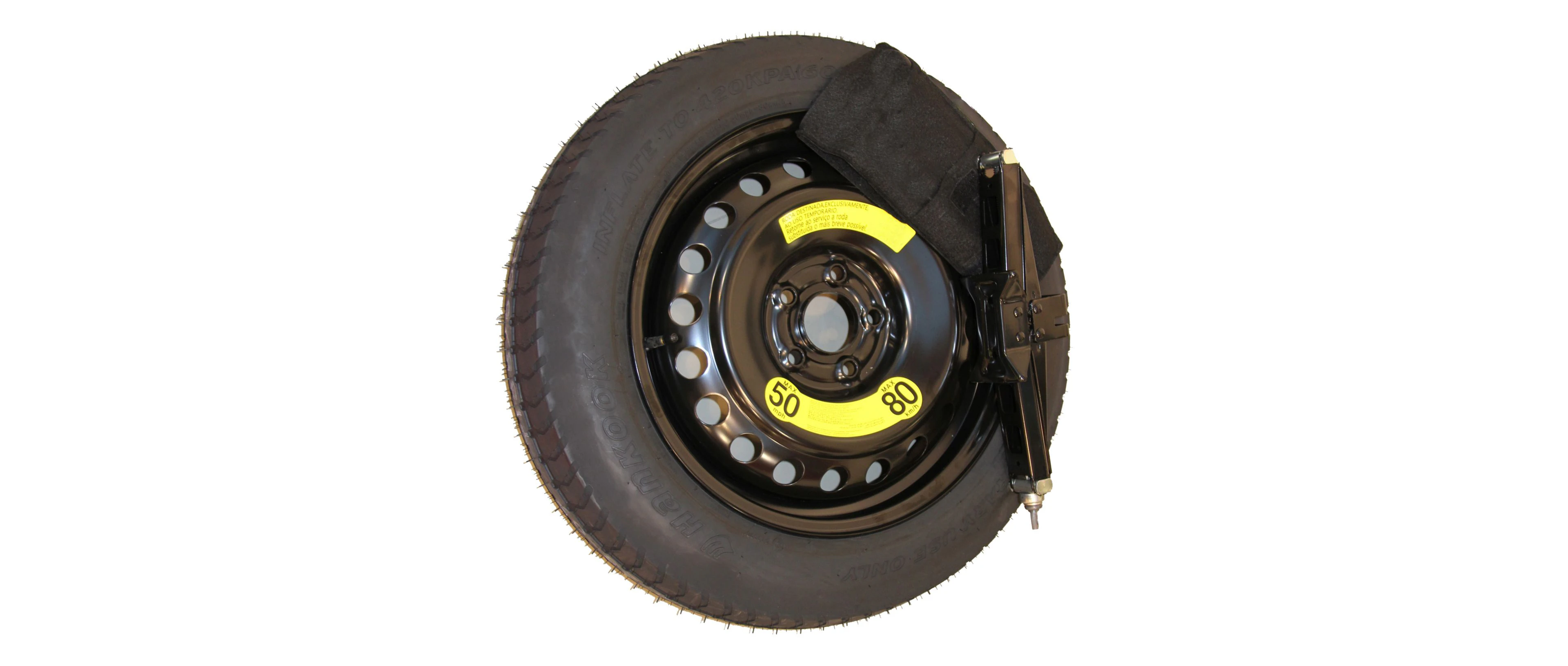 Roue de secours de voiture
