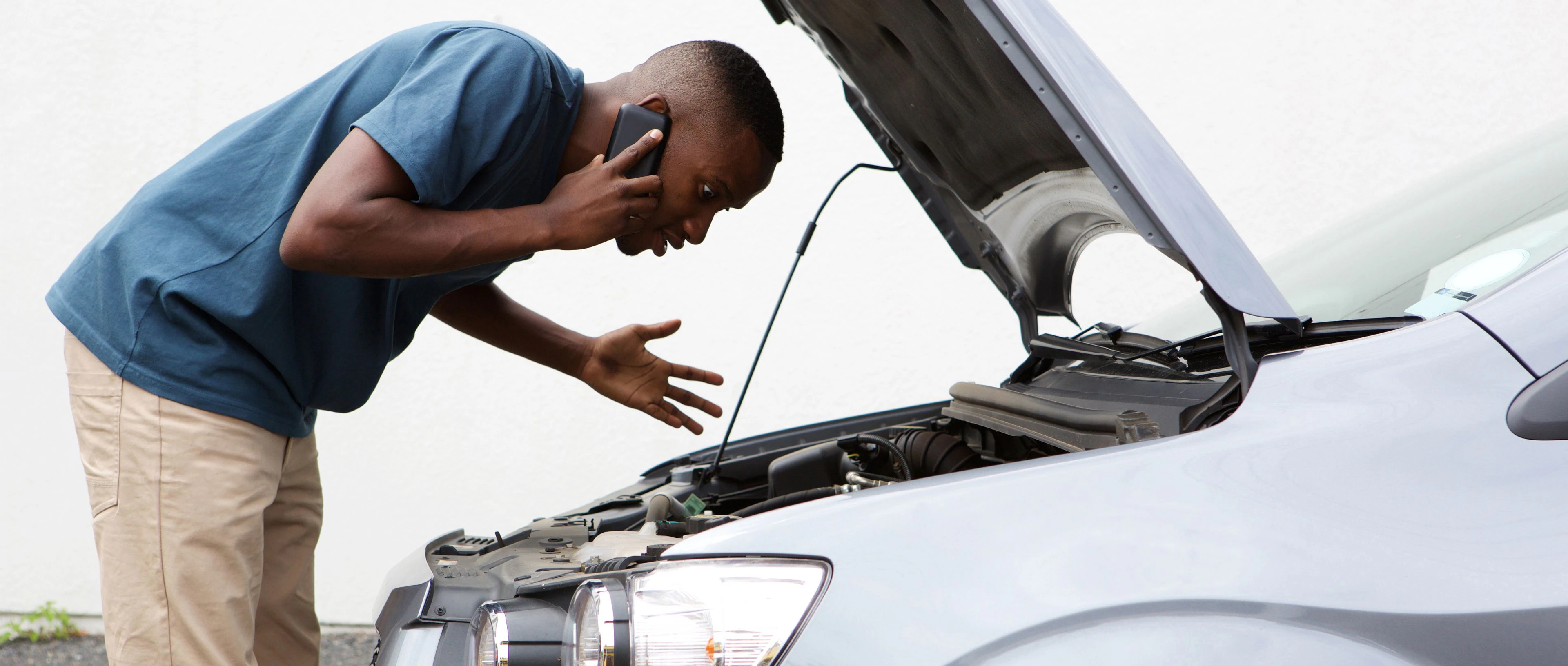 réparation d'un moteur en panne