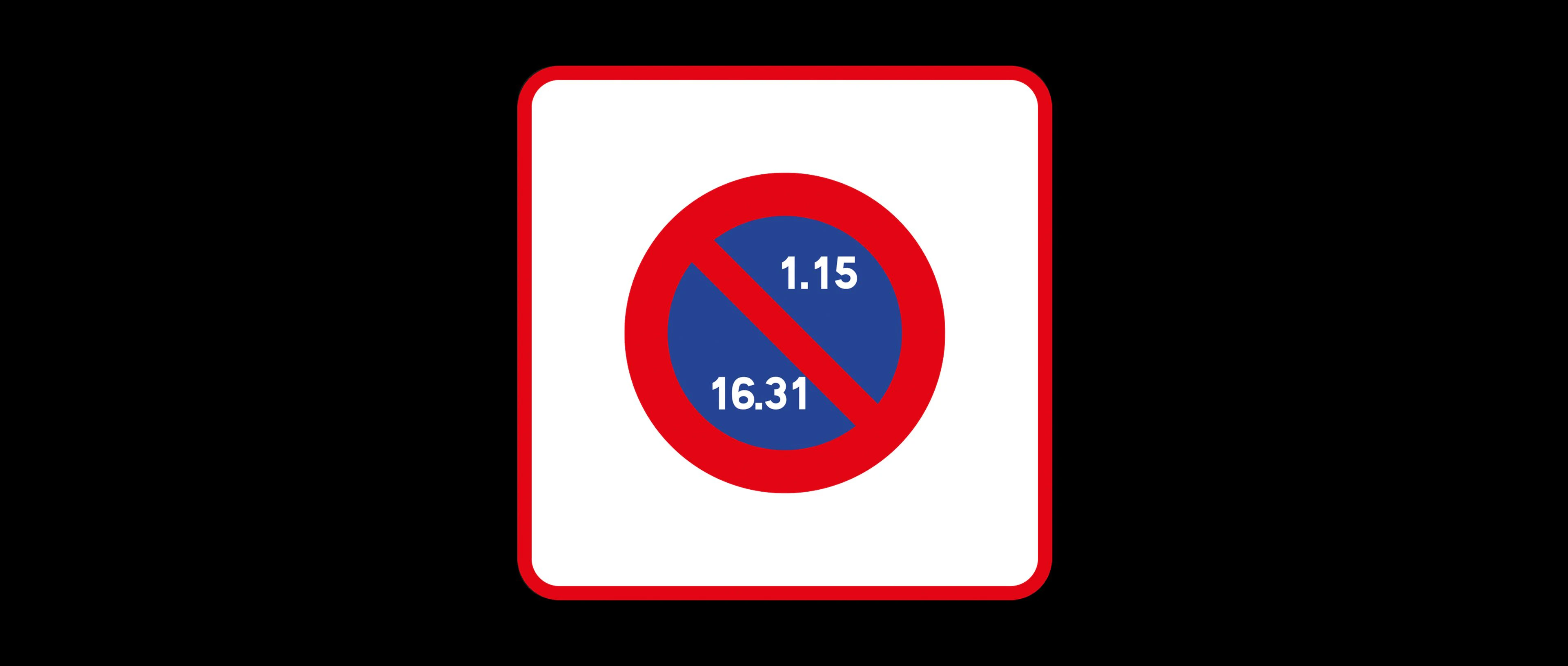 signalisation stationnement unilatéral à alternance semi-mensuelle