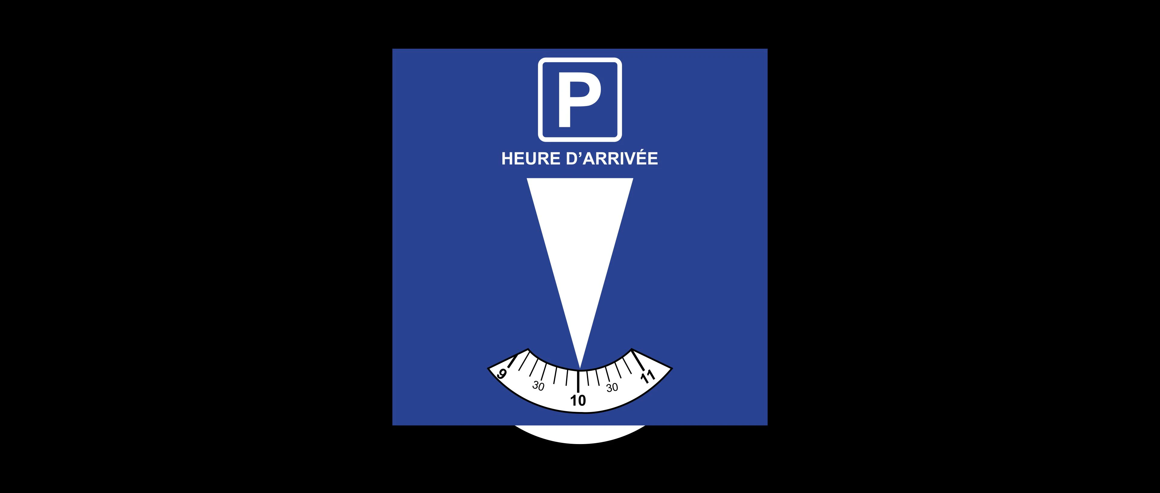 Disque de stationnement