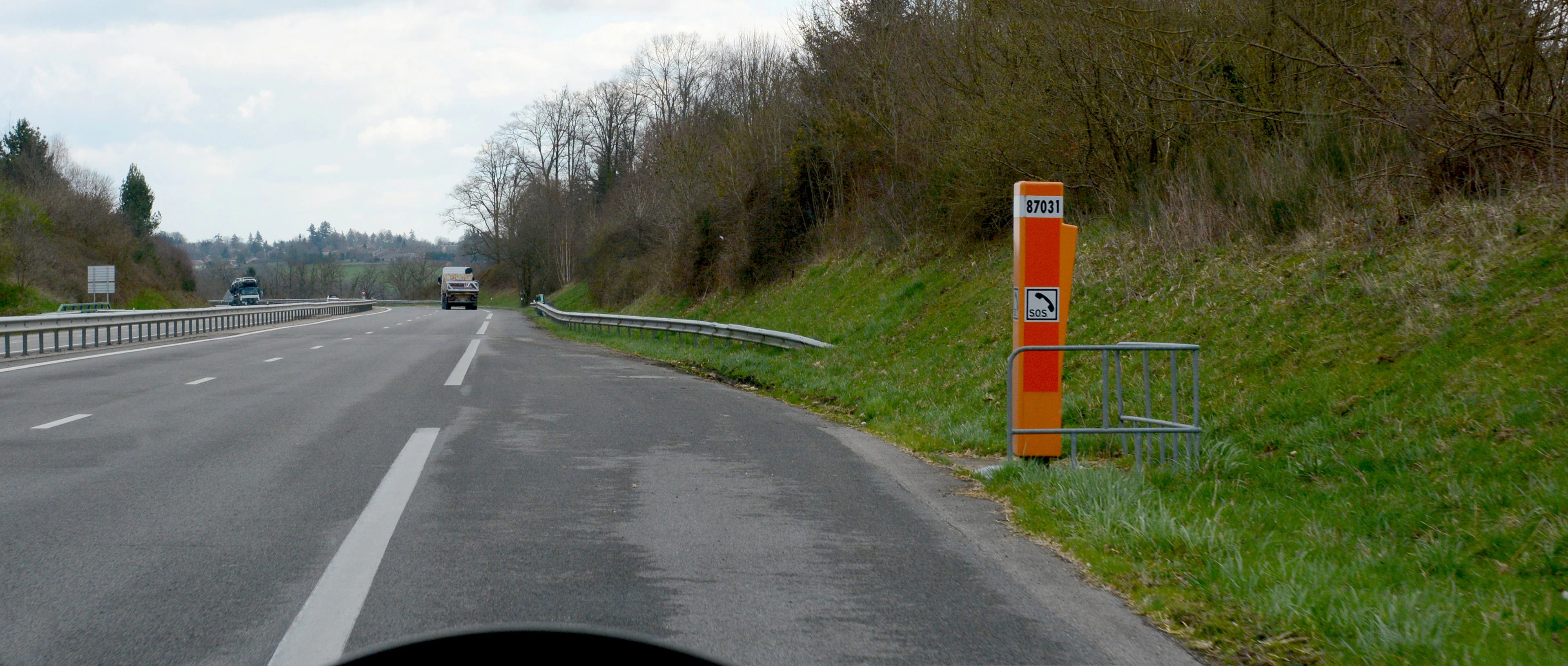 borne d'arrêt d'urgence