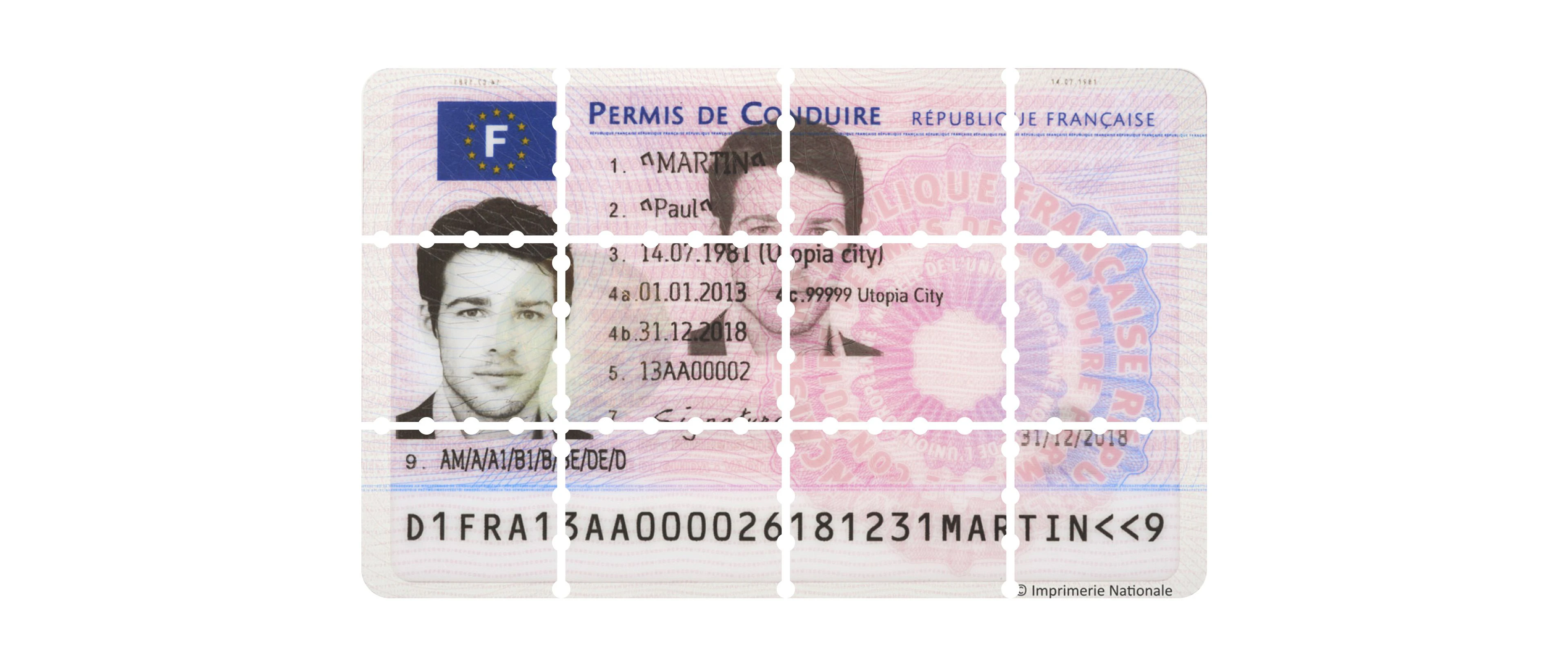 Permis de conduire au nouveau format