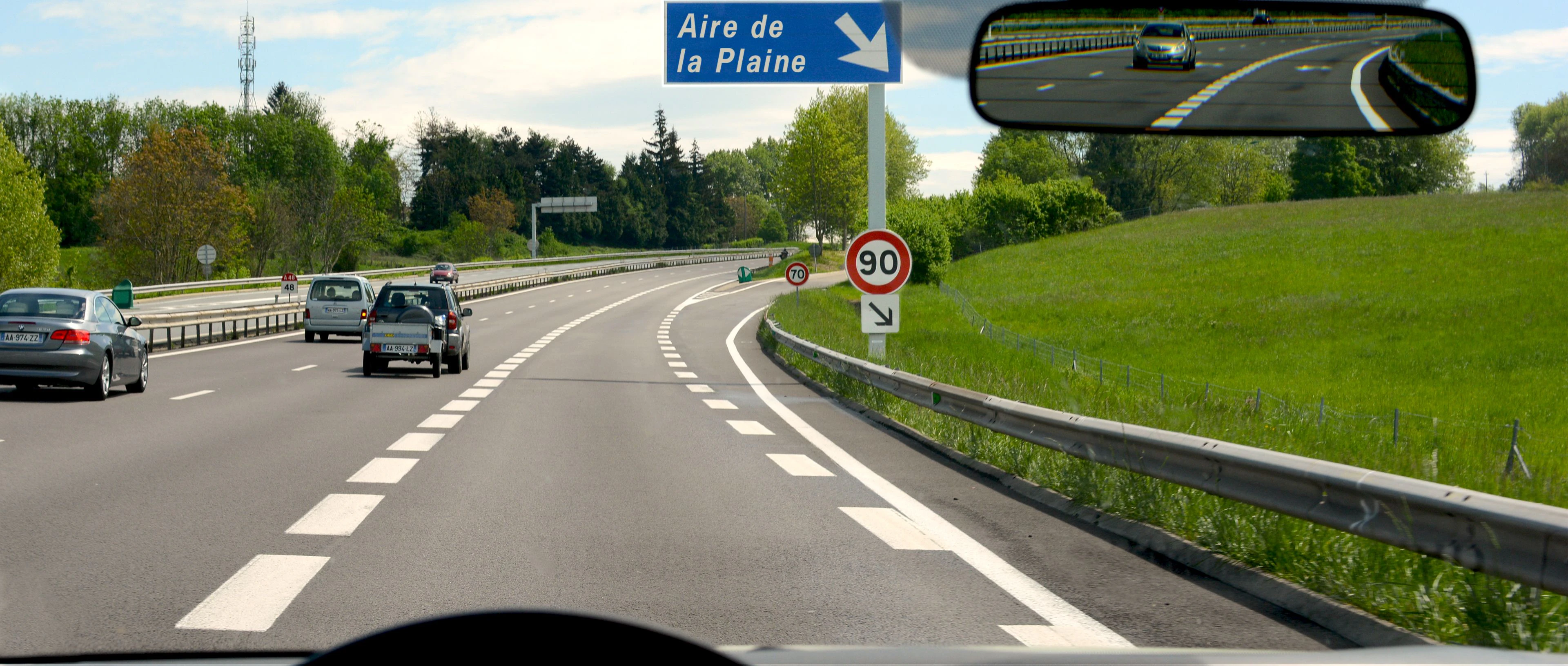 autoroute limitée à 90 km/h