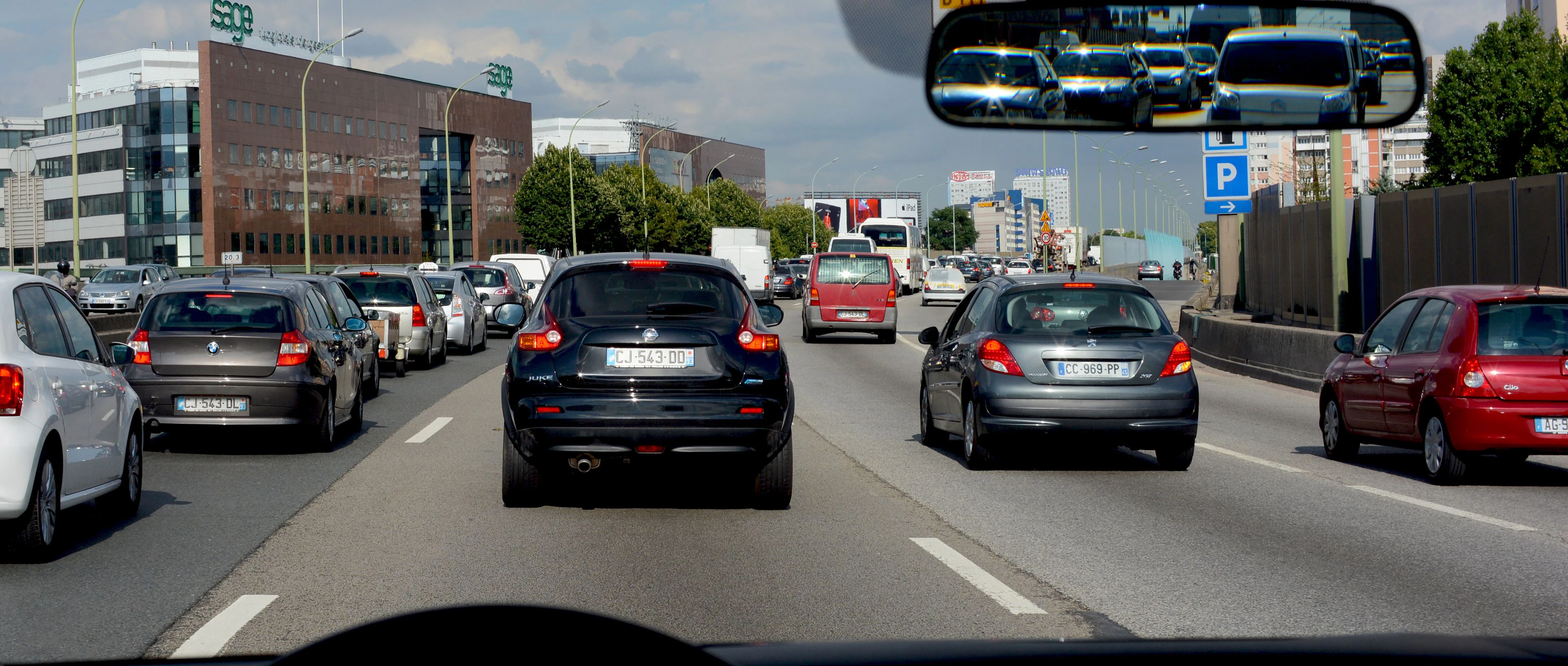 embouteillage de saturation