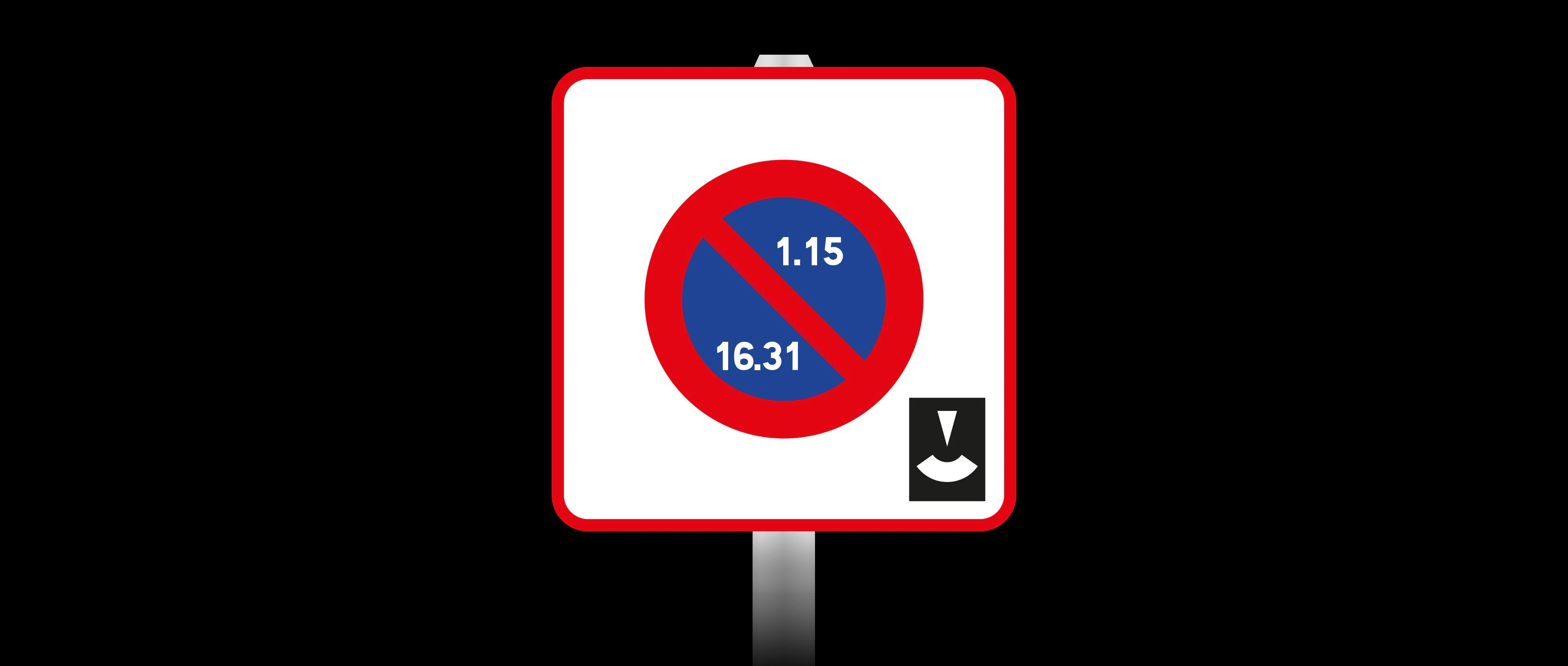 panneau de stationnement