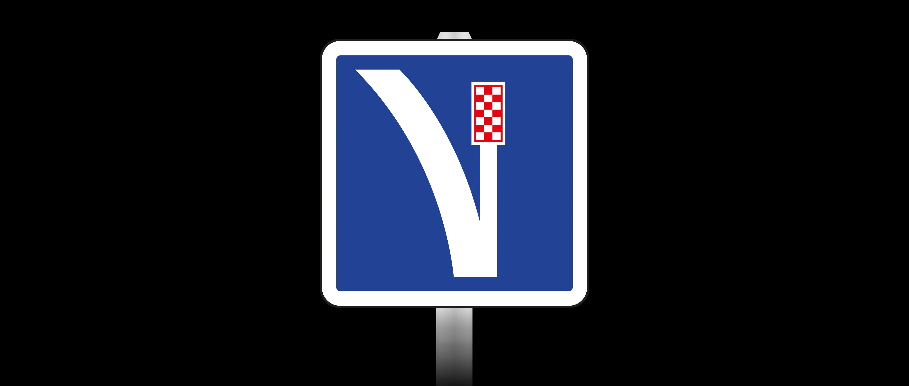 Panneau d'indication de voies de détresse