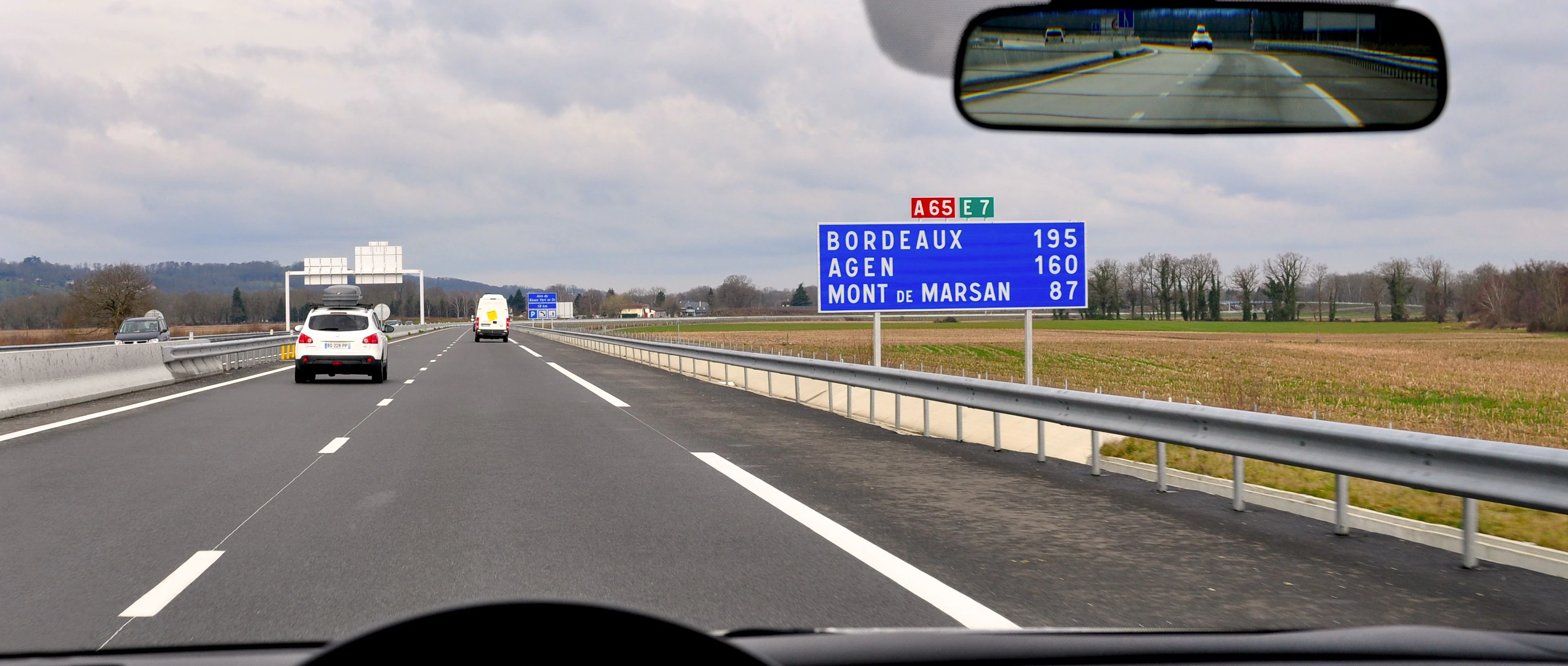 conduite sur autoroute