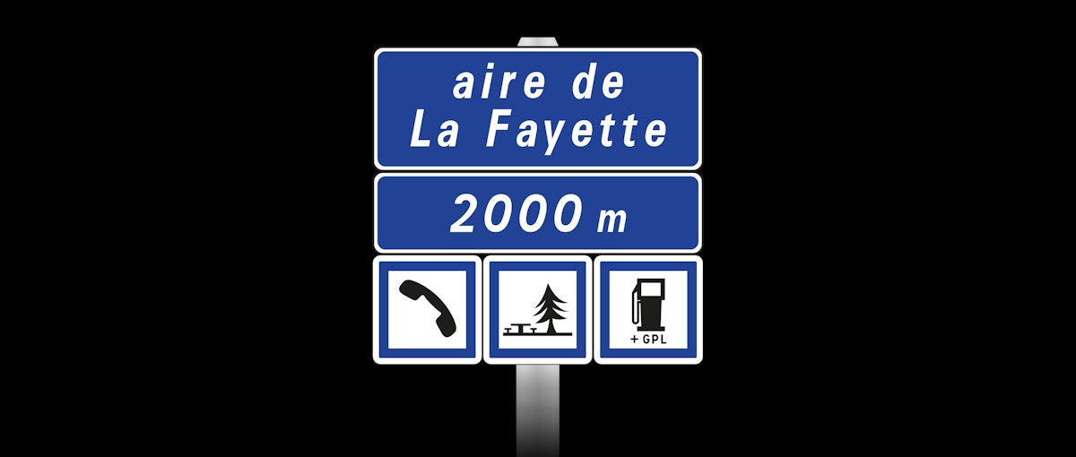 Aires de repos sur l’autoroute