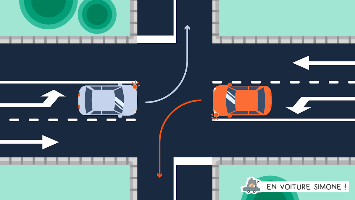 Tourner à gauche sur la route quelles sont les règles