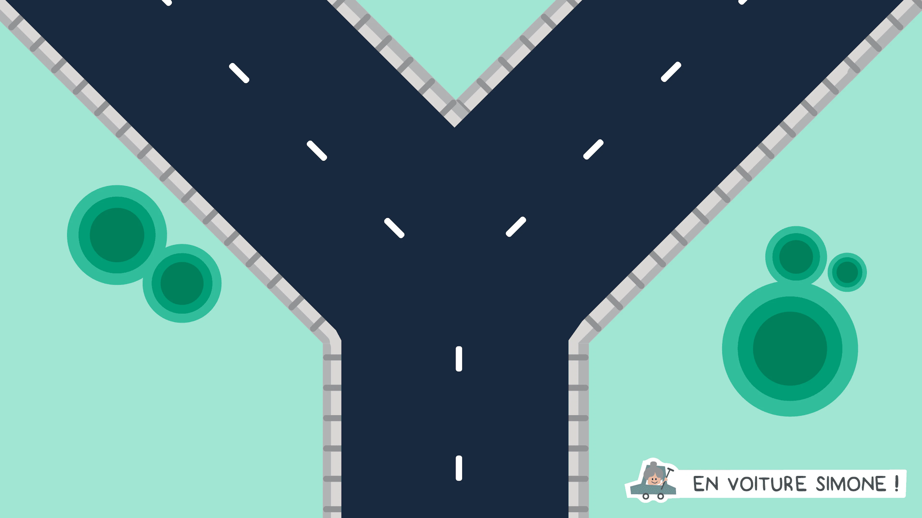 Intersection en Y