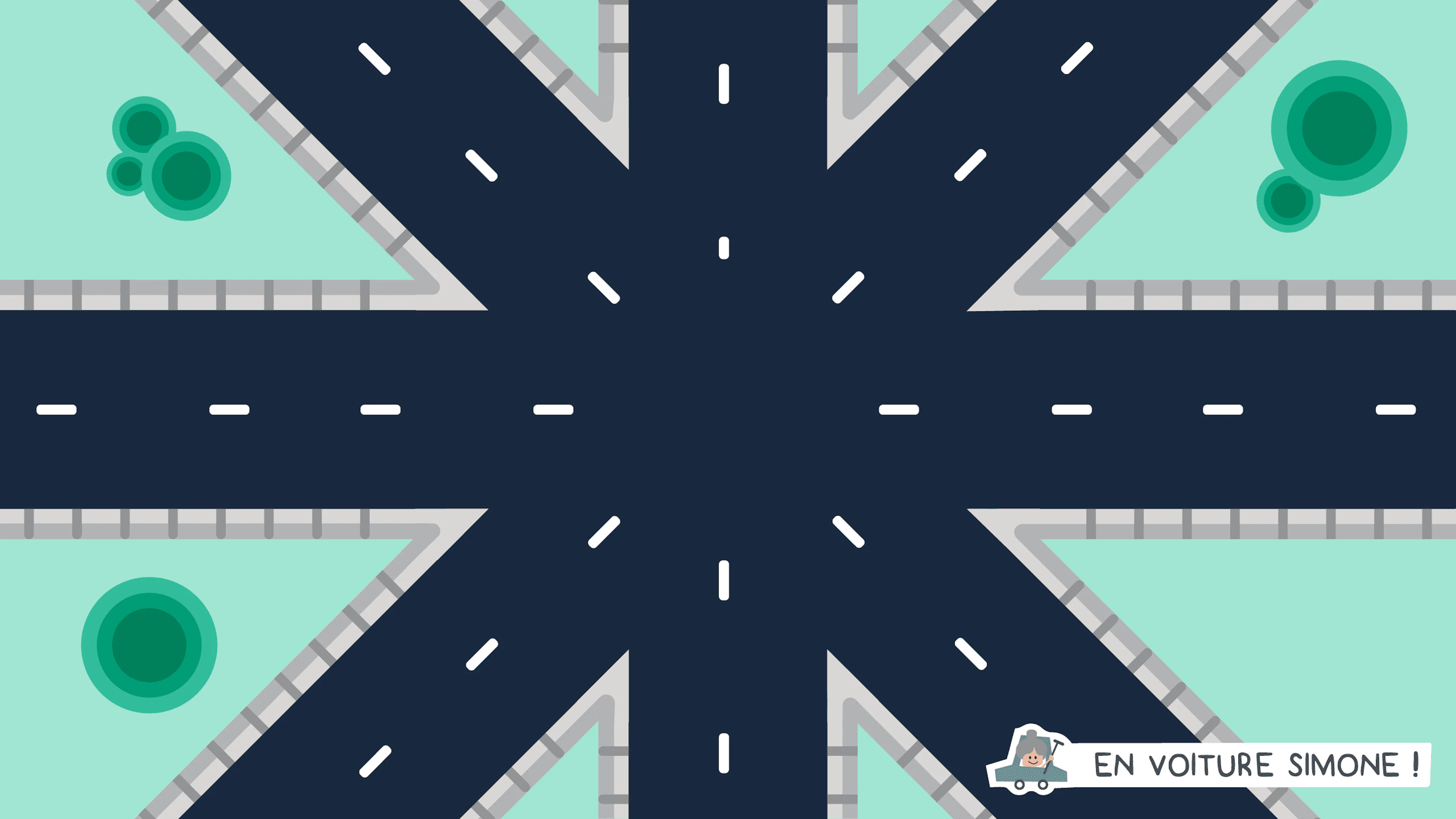 Intersection en etoile