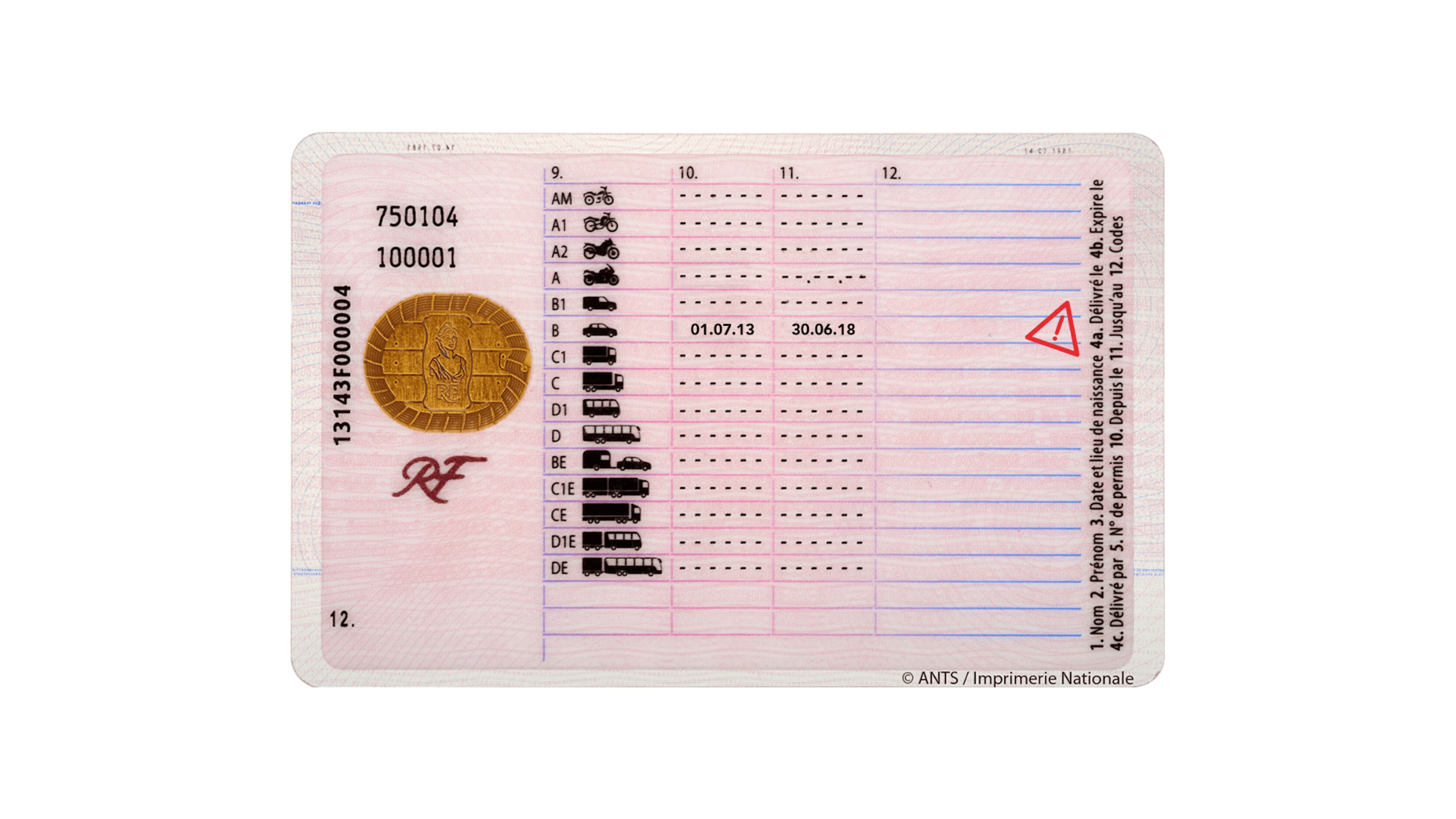Numéro permis