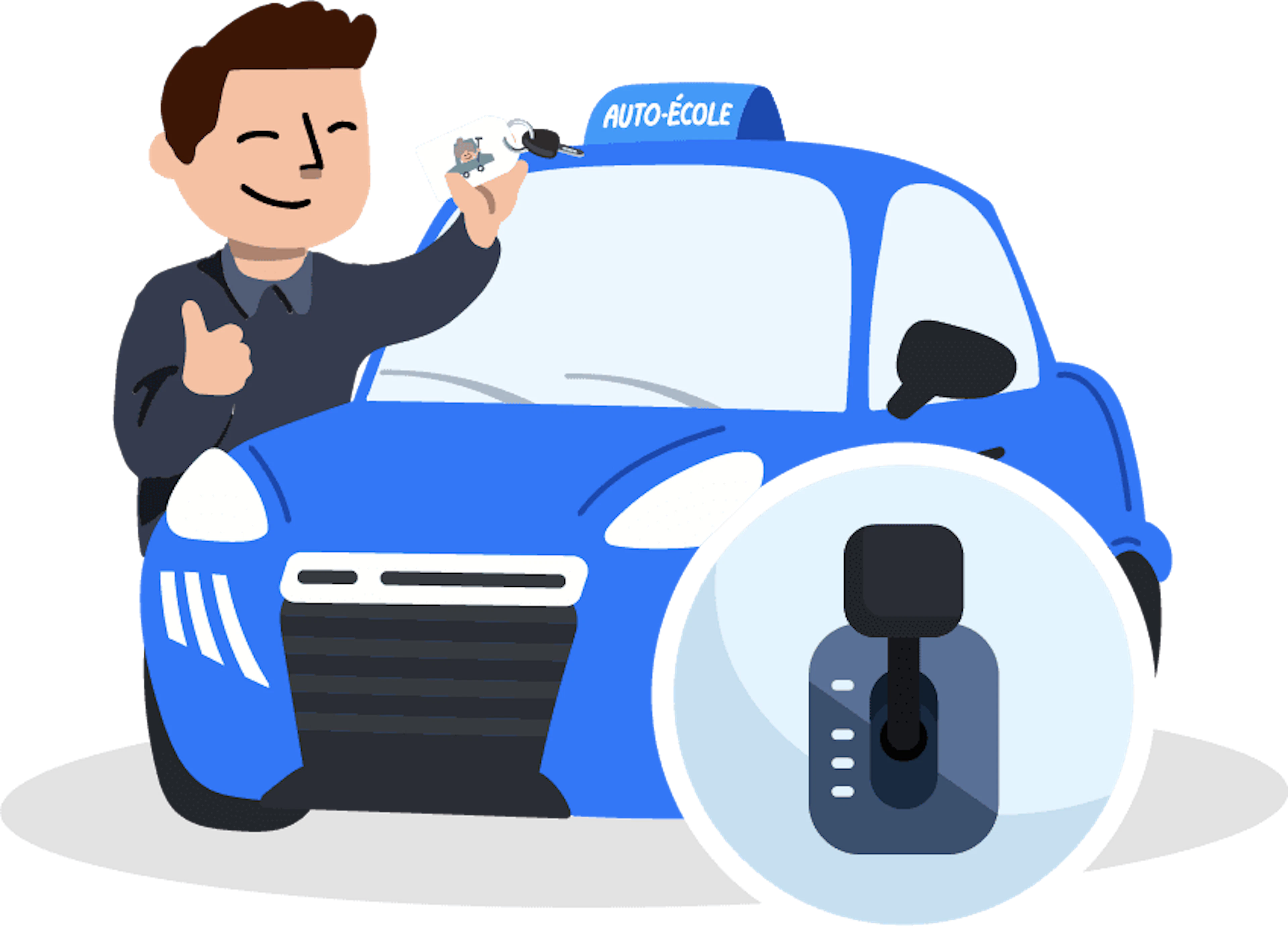 Permis en boîte de vitesse automatique