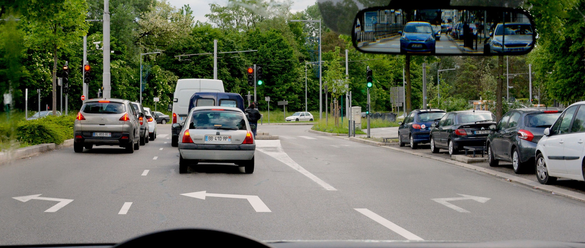 Changement de direction code de la route