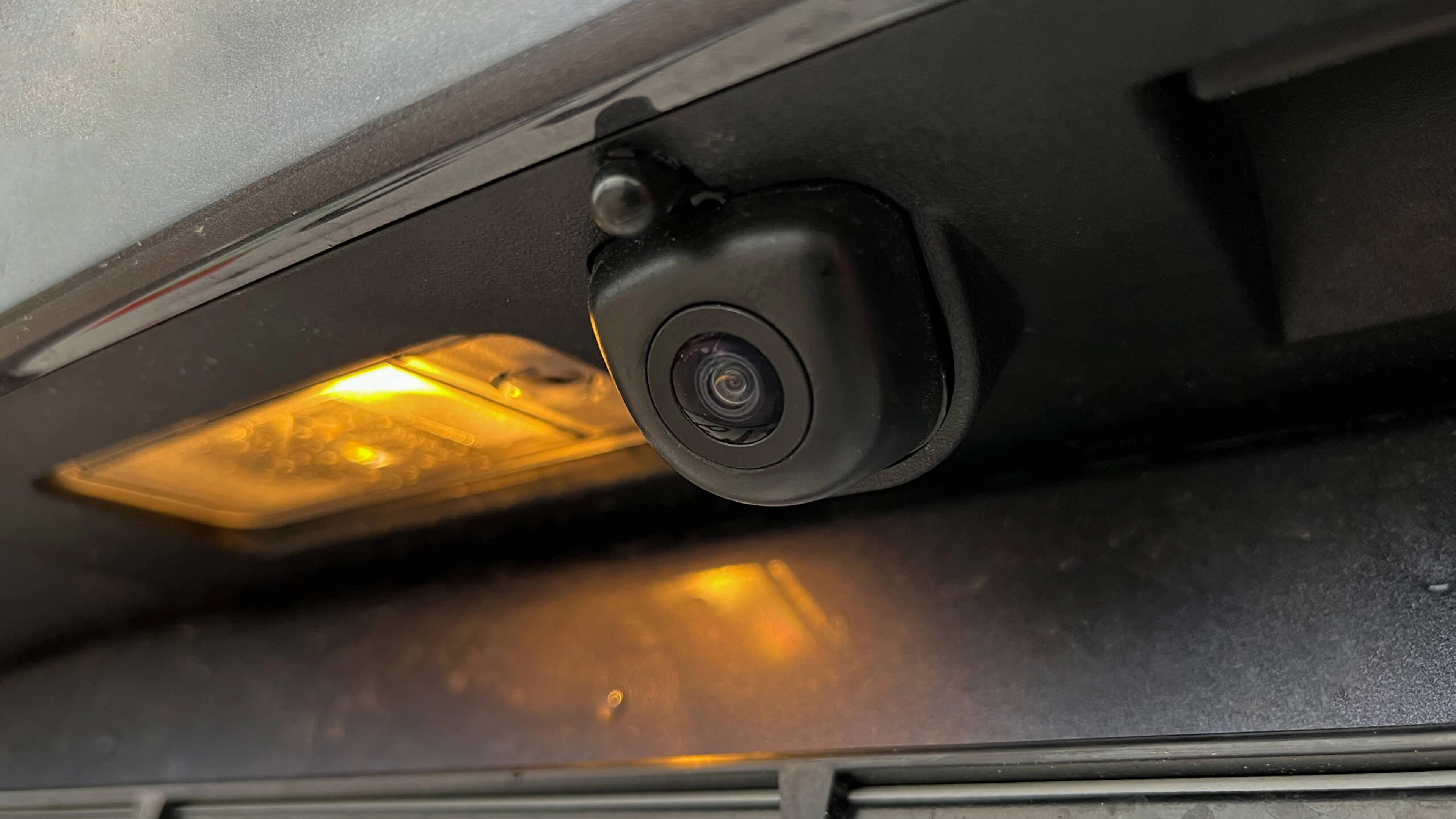 Zoom sur une camera de recul 