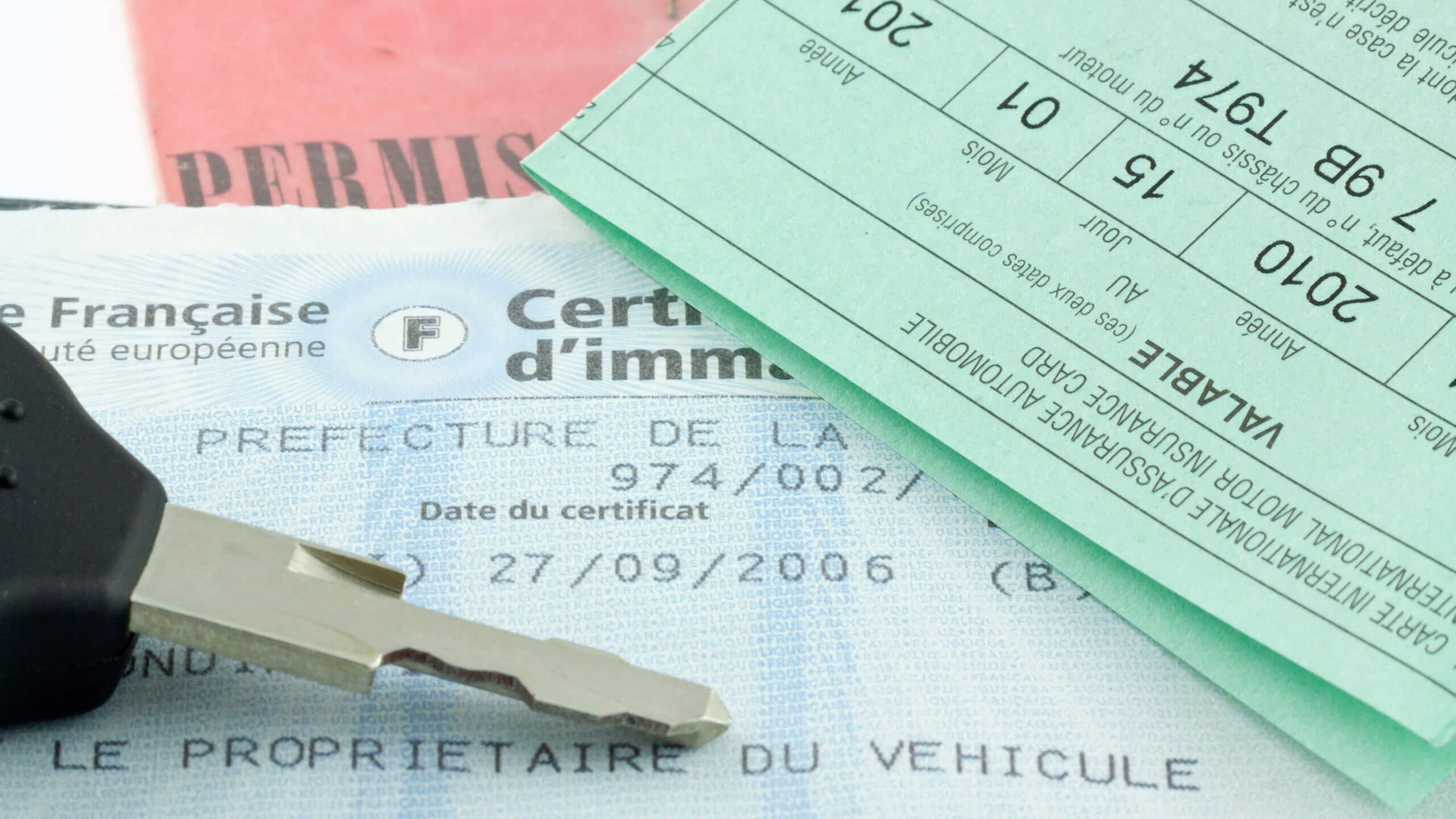 Certificat provisoire d'immatriculation