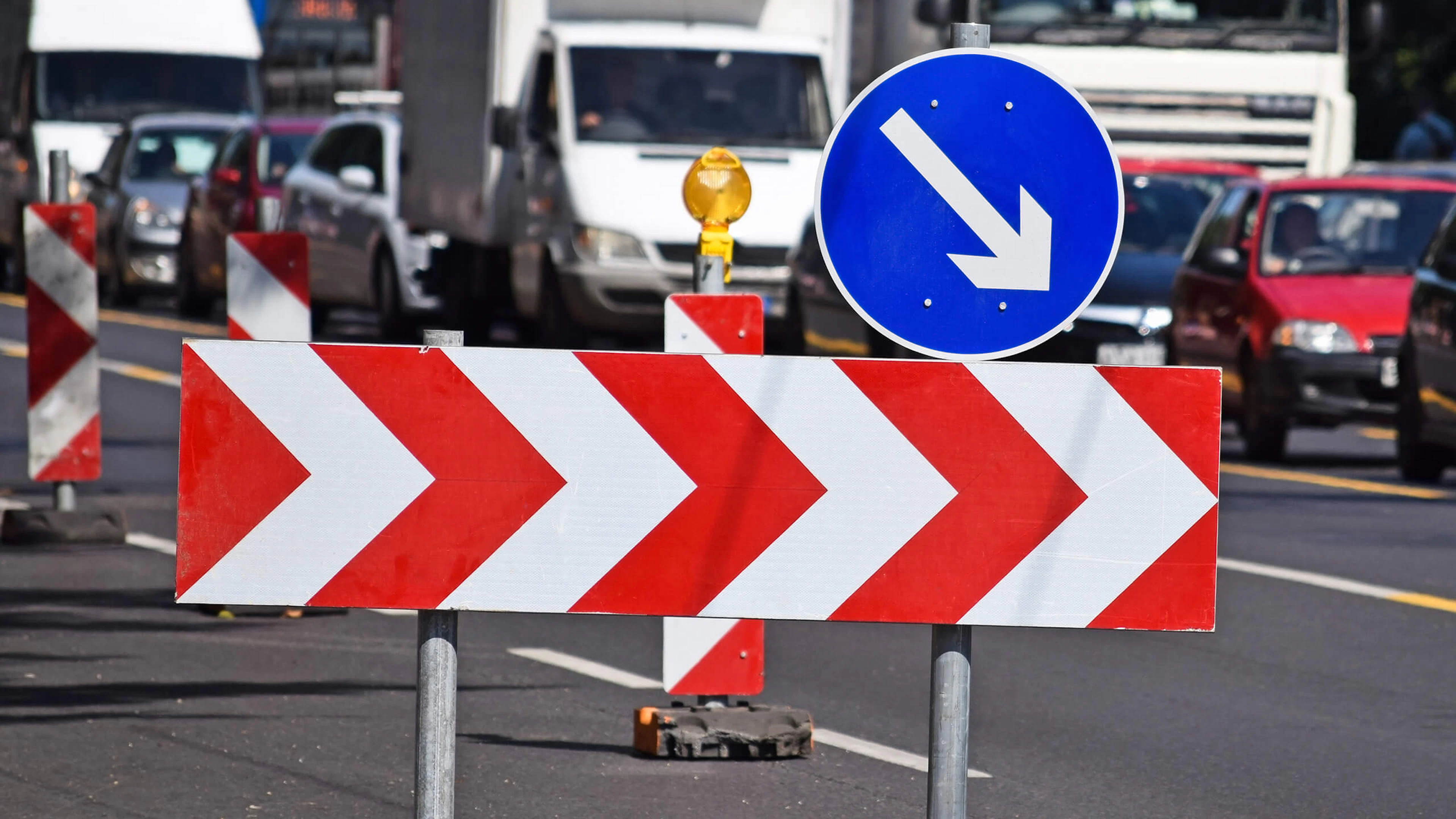 Chicane de route