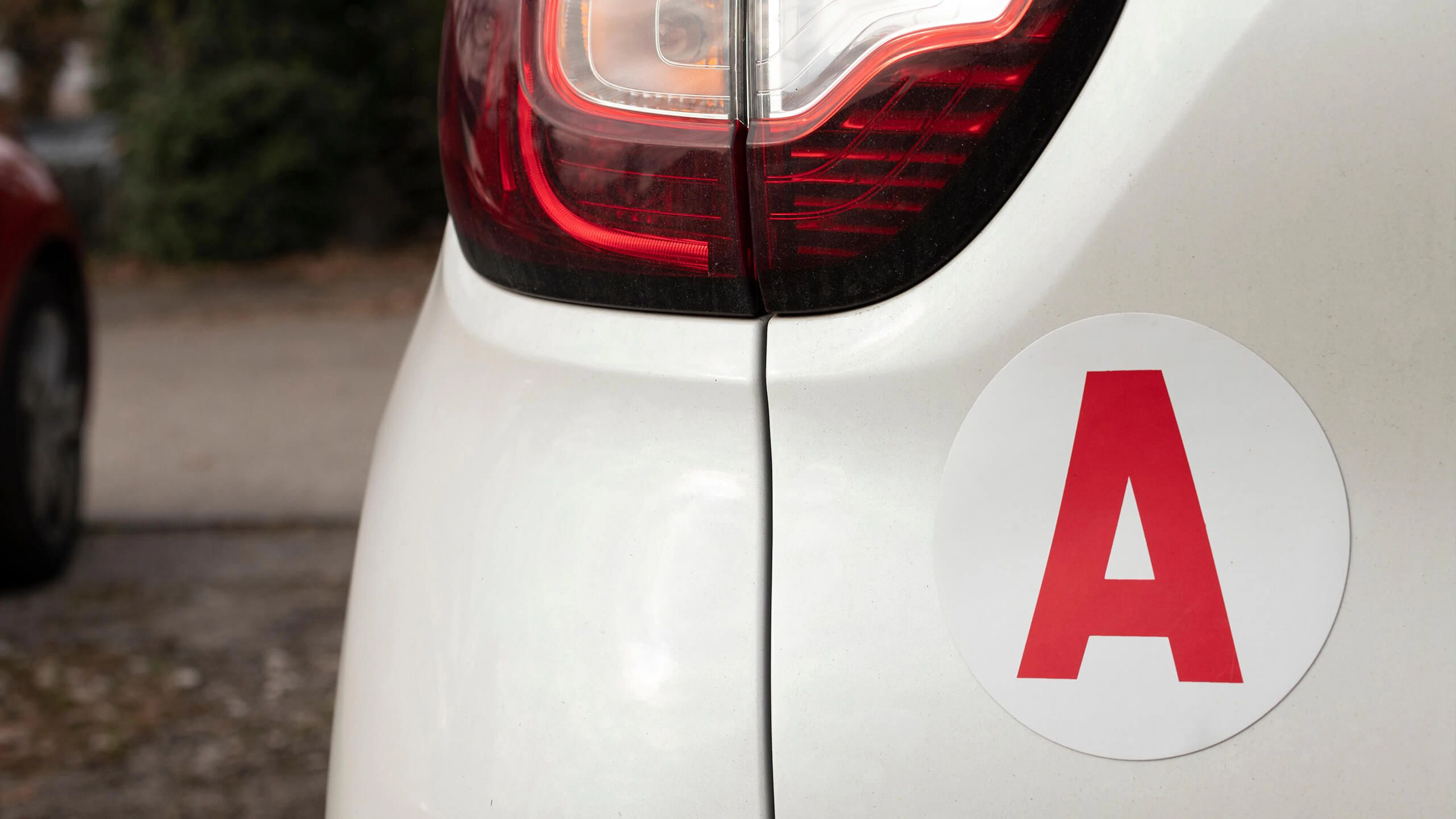 Disque A sur une voiture