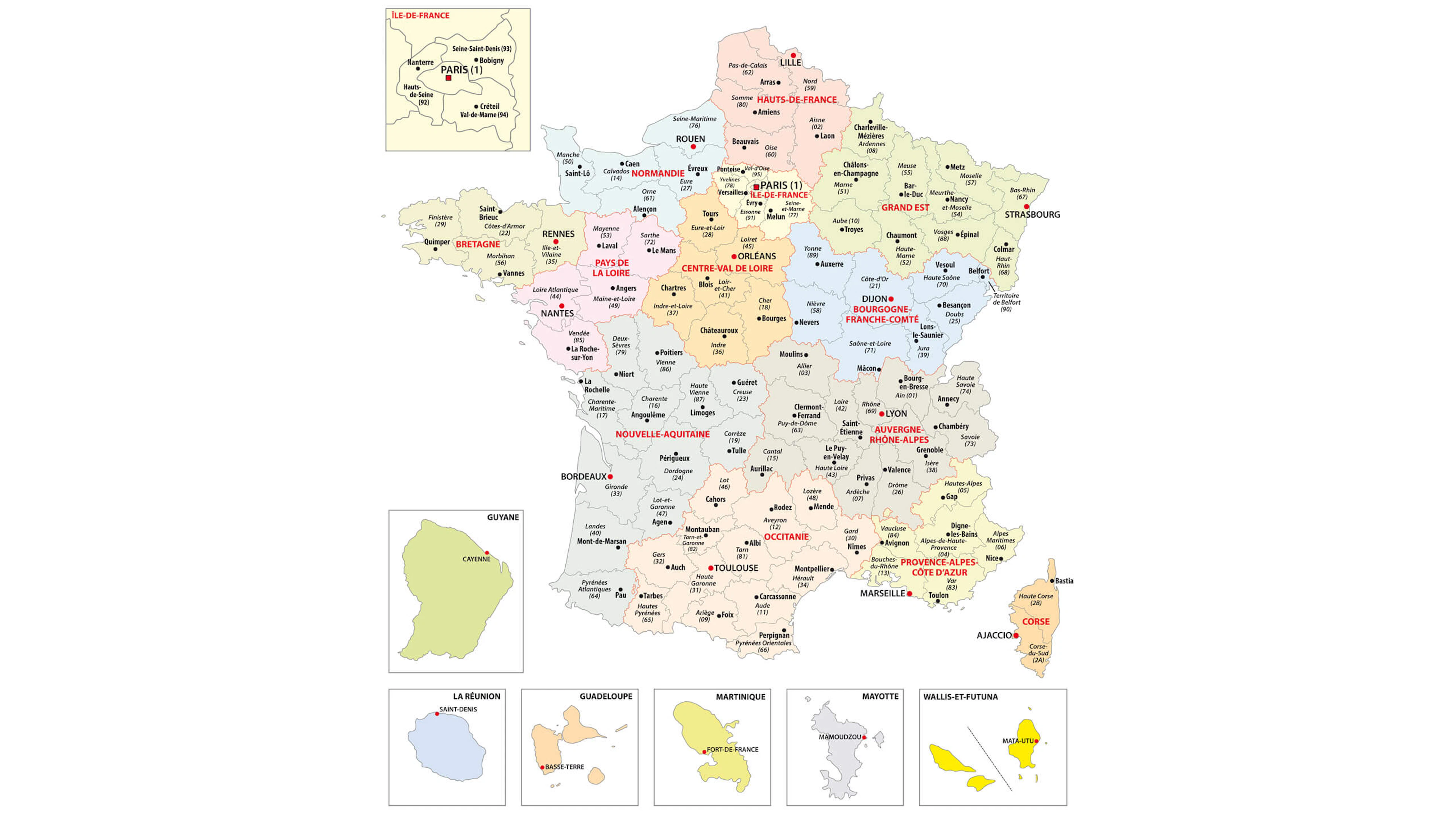 Carte de France