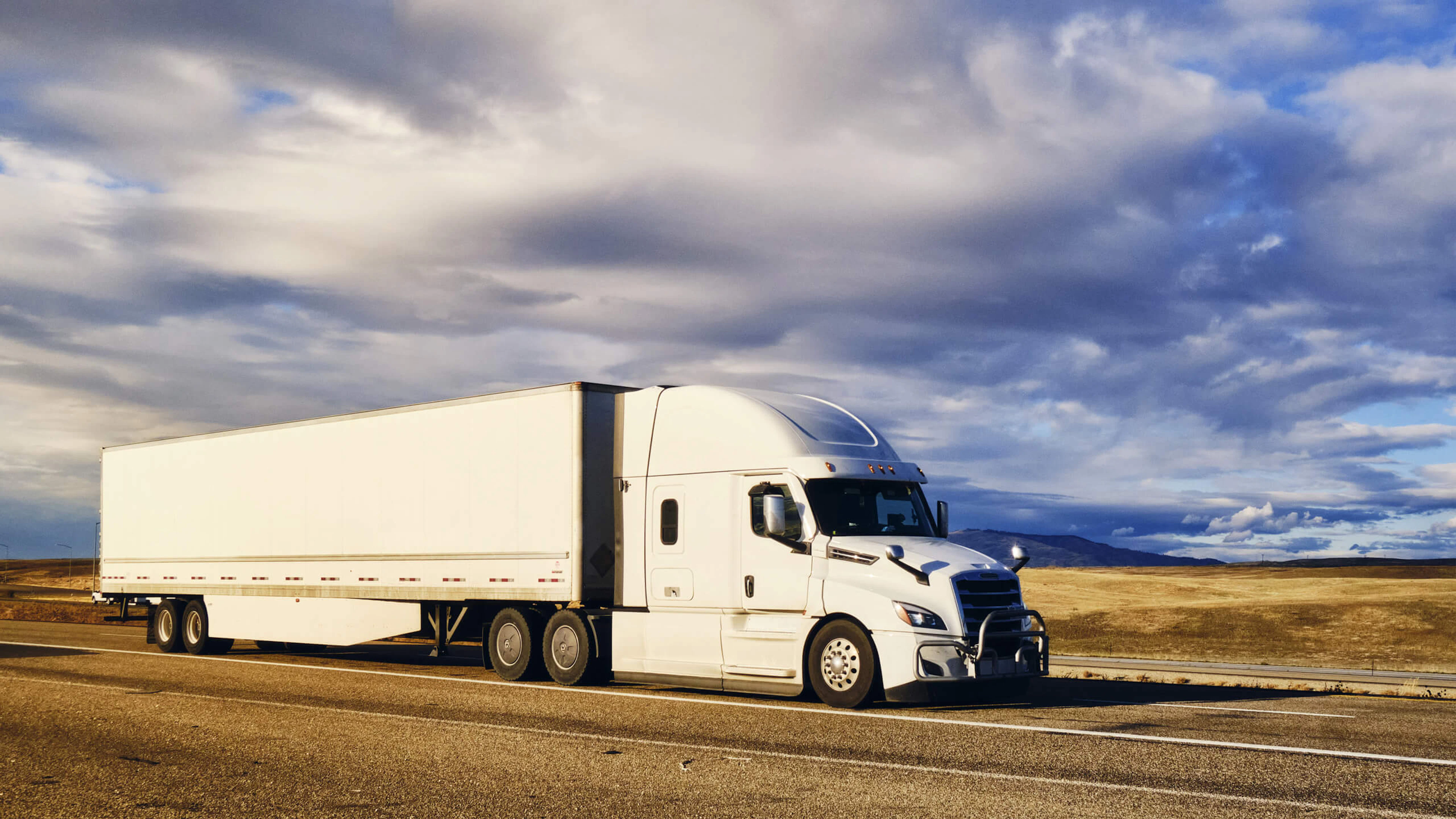 Camion de transport de marchandises