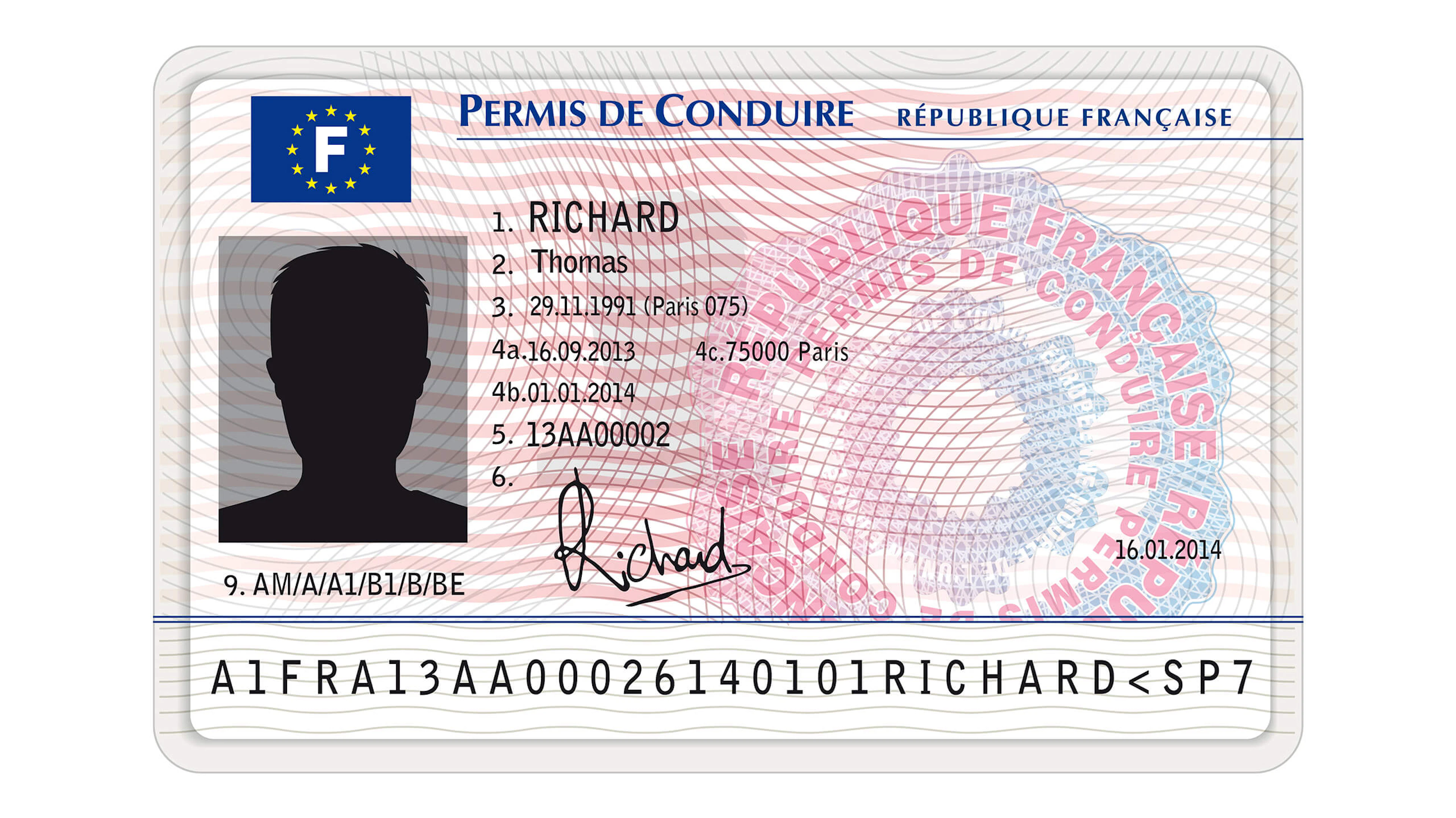 Permis de conduire au nouveau format