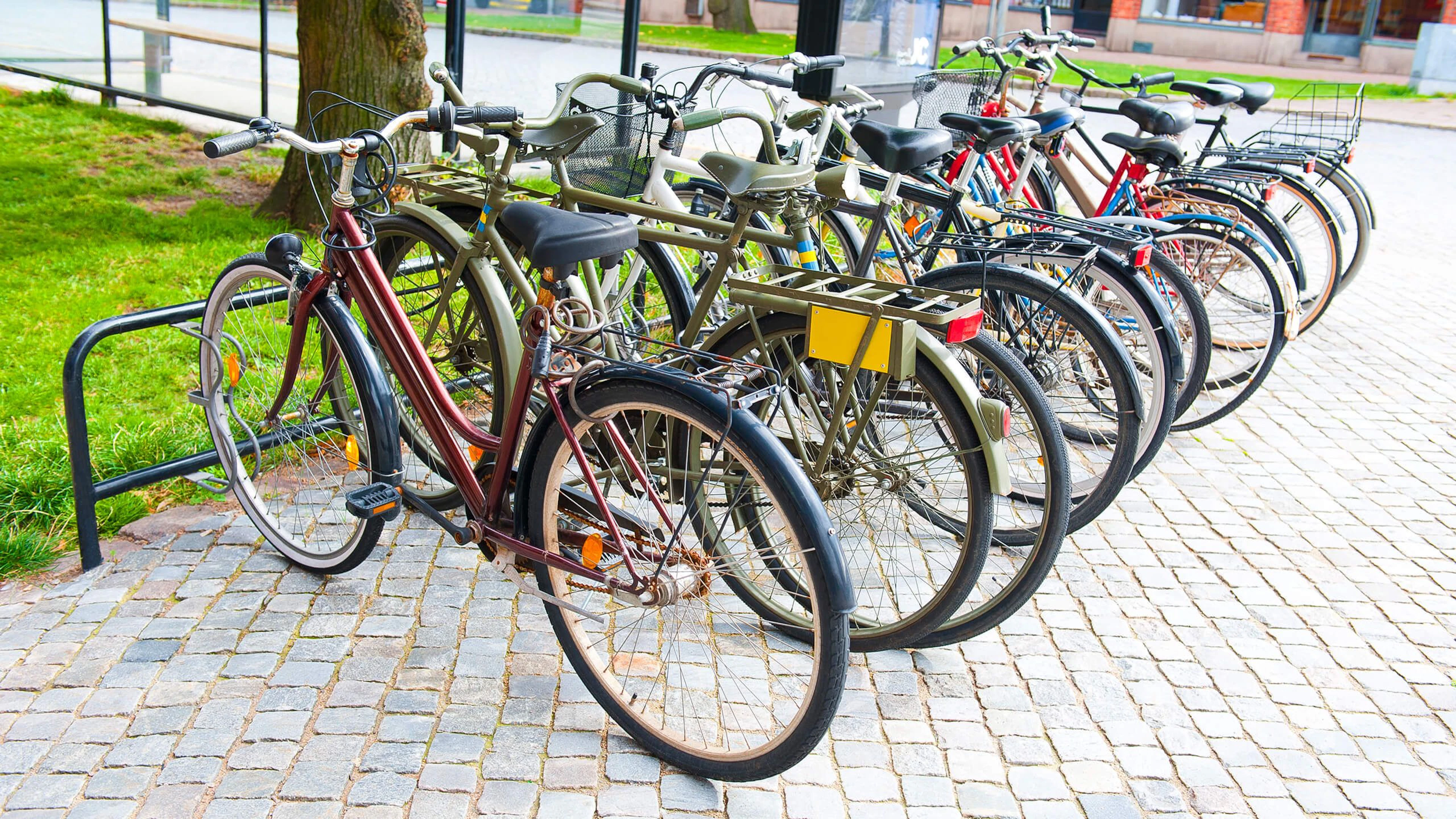 Vélos stationnés