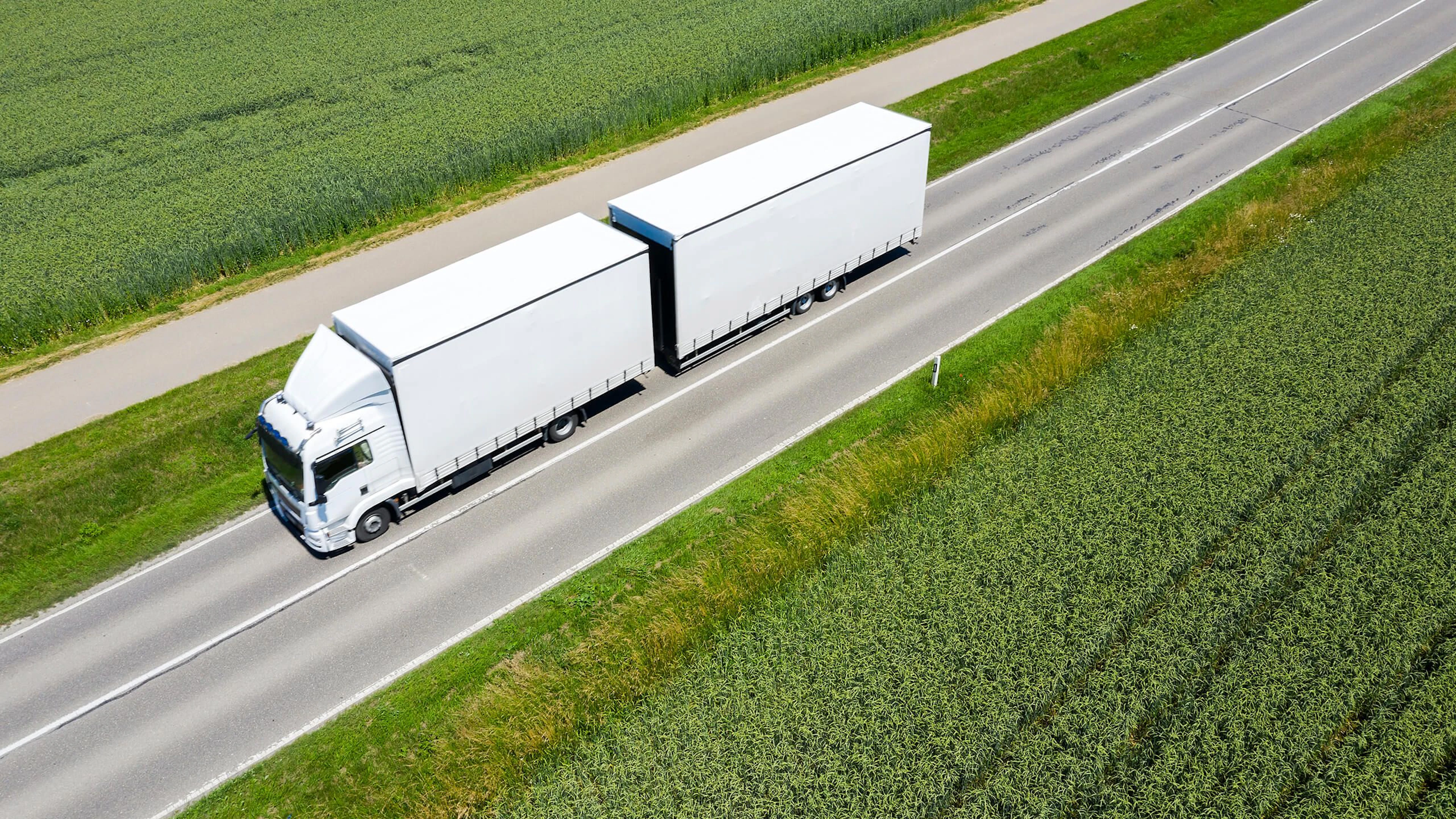 Camion de transport de marchandises