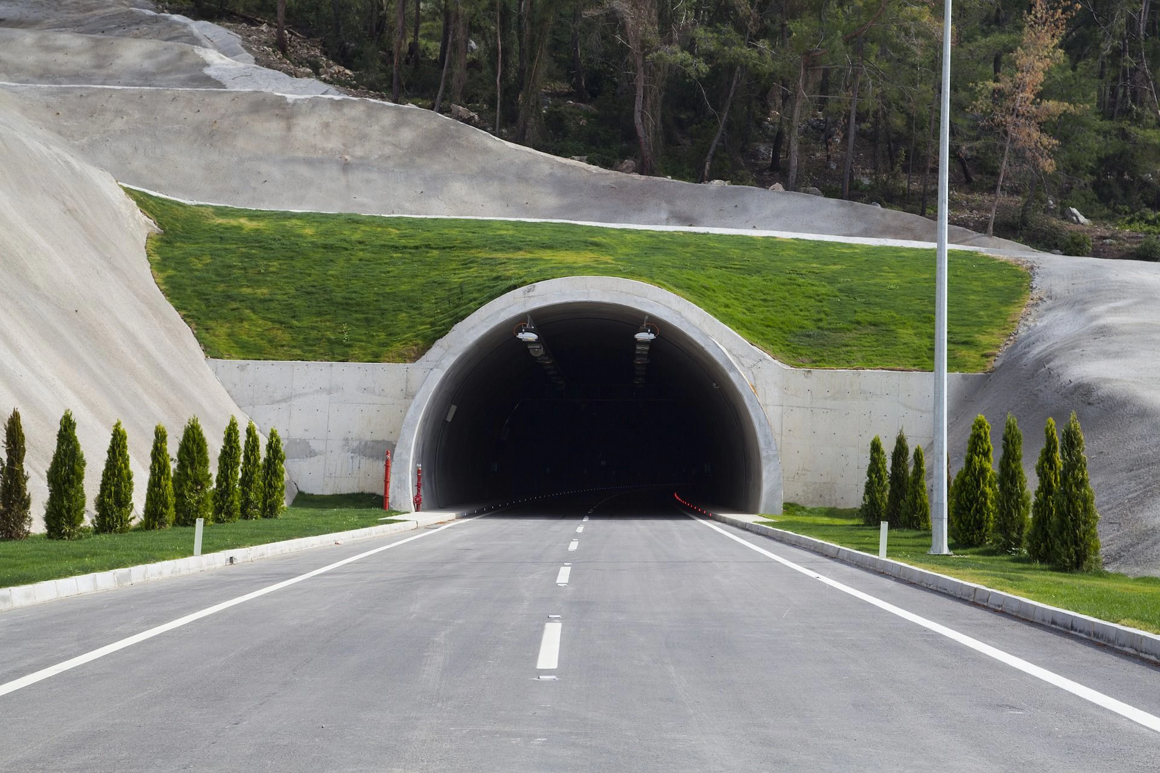 photo d'un tunnel